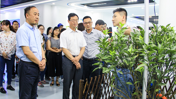 谢主任一行参观好色APP在线观看展厅 谢主任一行参观好色APP在线观看展厅