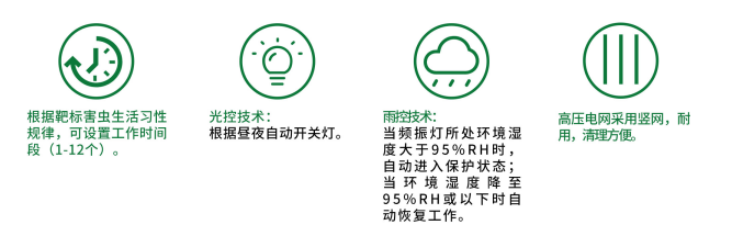 频振式杀虫灯功能优势 频振式杀虫灯功能优势